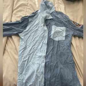 Brand new Lauren Moshi Sloane Denim two tone XS.